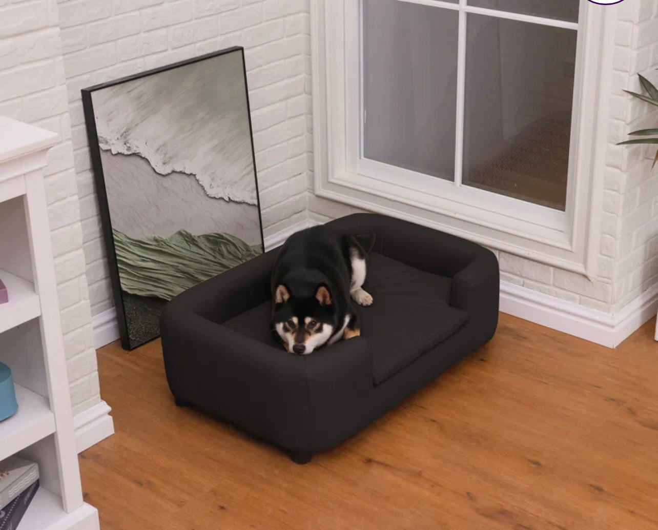 Modern Dog Sofa, Waterproof Pet Sofa Bed for Small and Medium Pets with Removable Cover