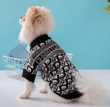Luxury pet sweater