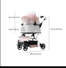 Deluxe pet stroller