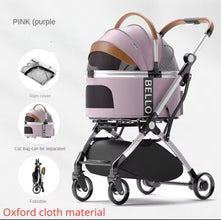 Deluxe pet stroller