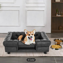 Dog bed faux leather