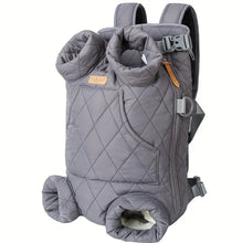 Adjustable quilted pet carrier