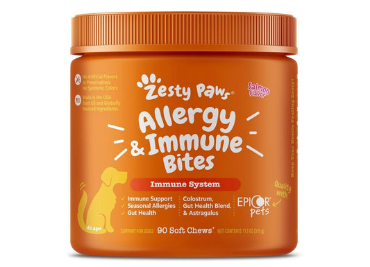 Zesty paws allergy supplement