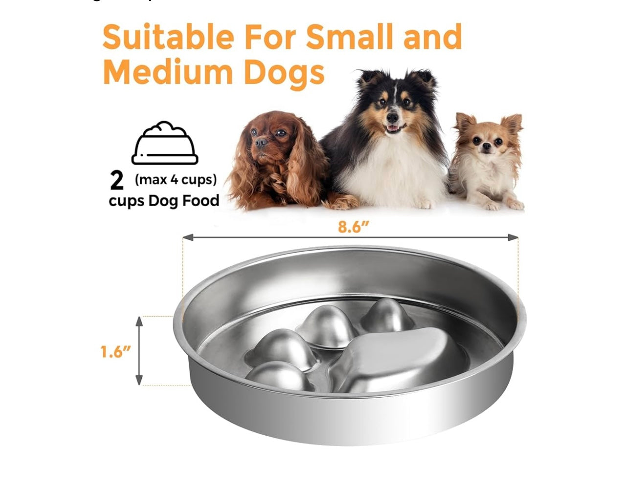 Slow feeder pet bowl